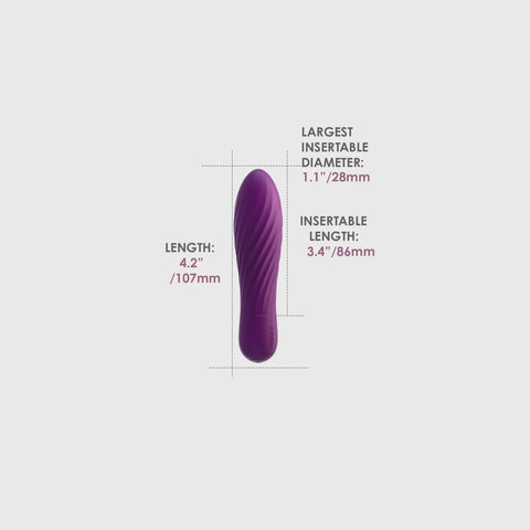 Svakom Tulip Multi Functions Powerful Bullet Vibrator - Bullet Vibrators