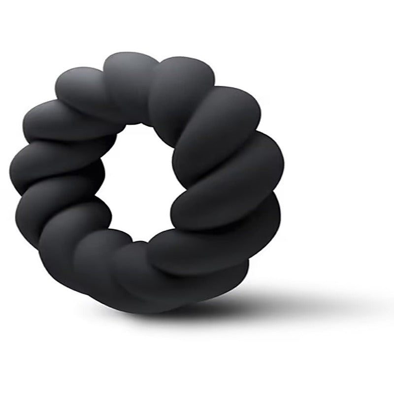 Twist Stretchy Silicone Cock Ring by Rocks Off - Stretchy Cock Rings