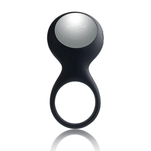 Svakom Tyler Vibrating Mens Cock Ring with Textured Head - Cock Rings