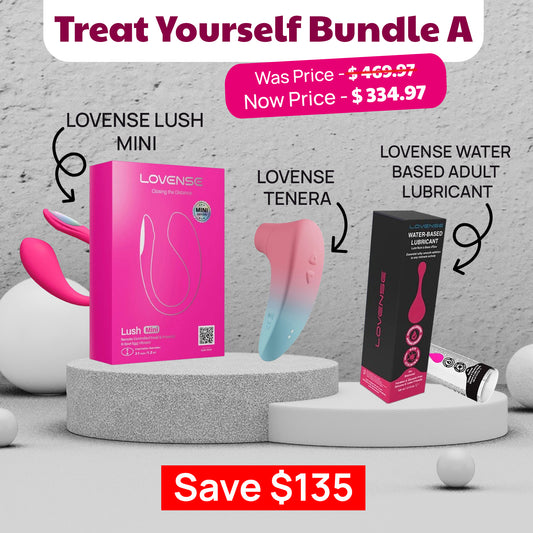 Treat Yourself Bundle A | Lovense App-Controlled Toy Kit - Unclassified