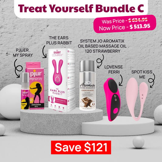 Treat Yourself Bundle C | 5-Piece Vibrator & Enhancement Set | - Unclassified