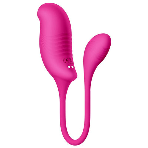 Loewie Erocome Tucana Double End Clitoral Suction Vibrator - Clit Ticklers and Pulsators