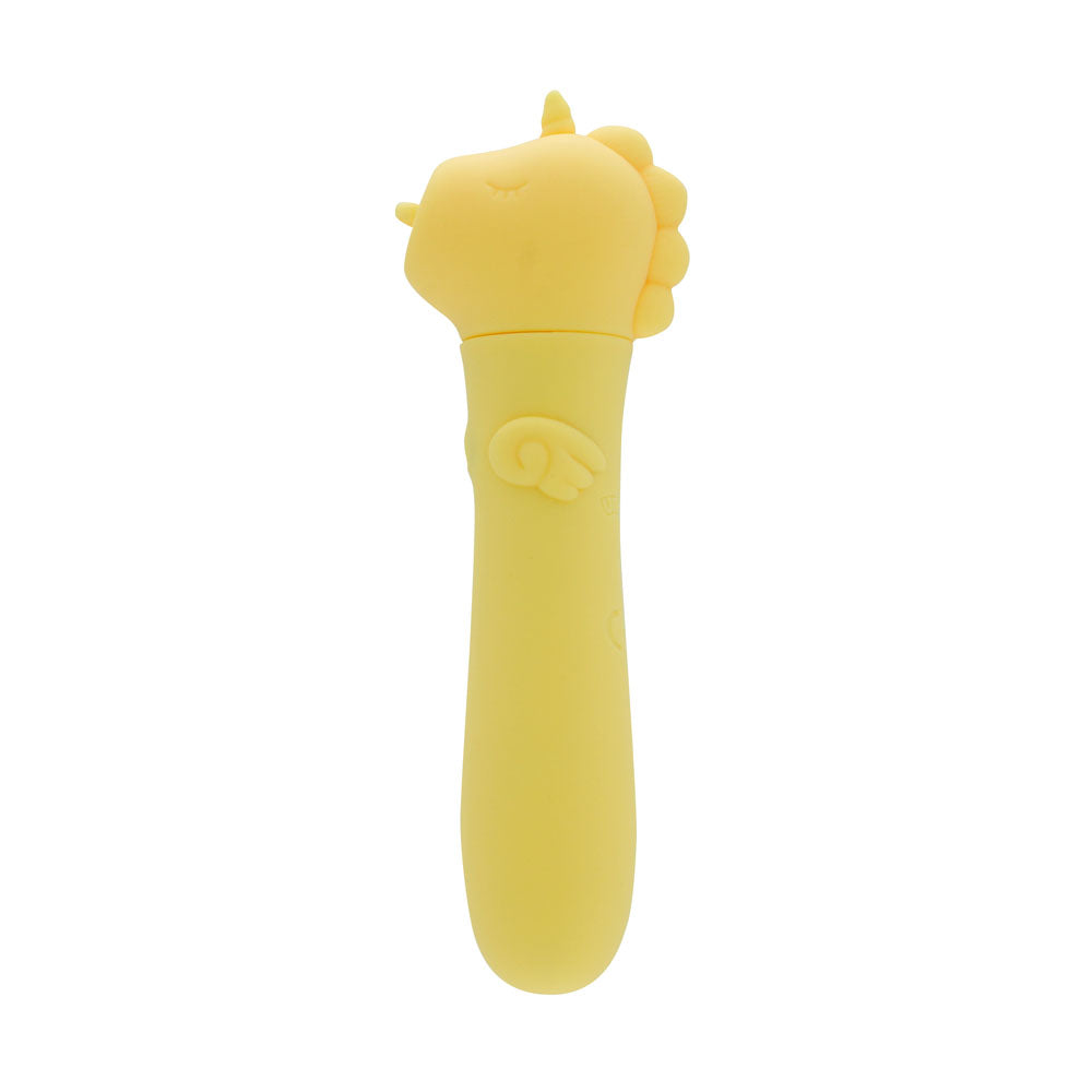 Creative Conceptions Unihorn Bean Blossom Bullet Vibe Yellow Bullet Vibrators