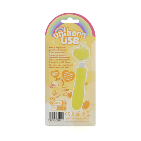 Unihorn Bean Blossom Bullet Vibe Yellow - Bullet Vibrators