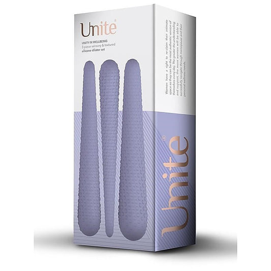 Rocks Off Unite - Textured Silicone Dilator Set for Gradual Progression