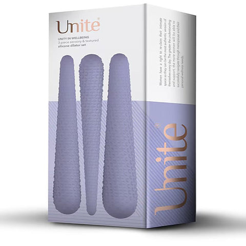 Unite - Textured Silicone Dilator Set by Rocks Off - Love Eggs and Kegel Exercisers