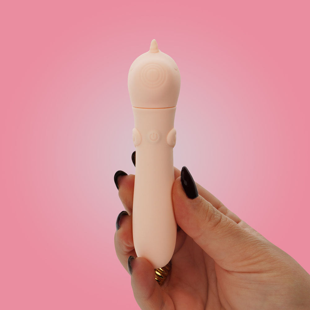 Unihorn Heart Throb Vibrating Bullet Bullet Vibrators