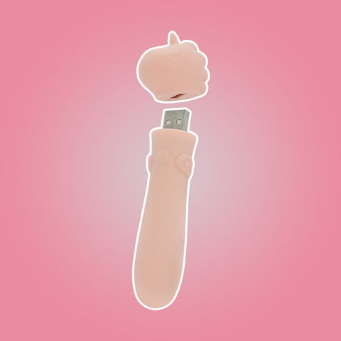 Unihorn Heart Throb Vibrating Bullet - Bullet Vibrators