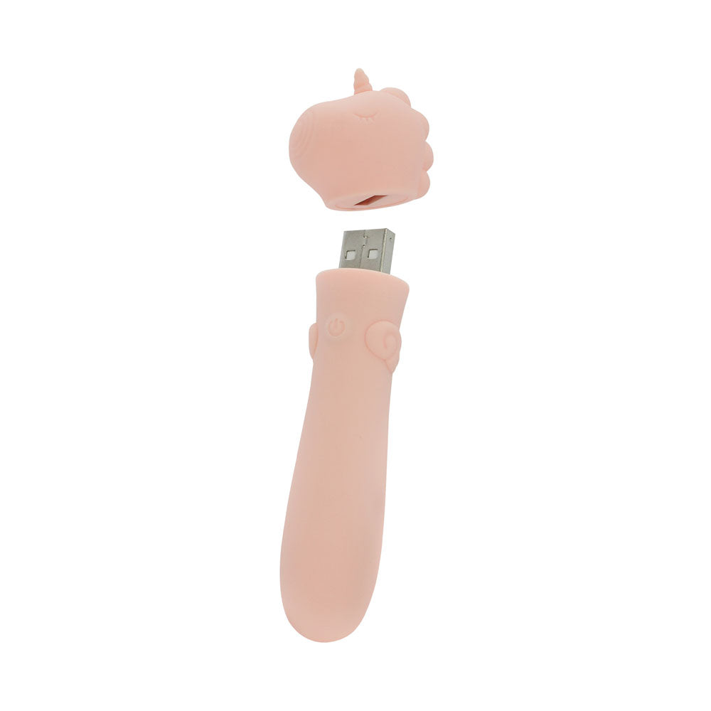 Creative Conceptions Unihorn Heart Throb Vibrating Bullet Bullet Vibrators