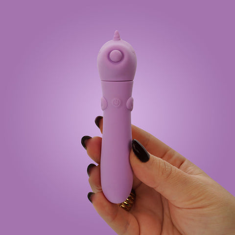 Unihorn Karma Lilac Bullet Massager - Bullet Vibrators
