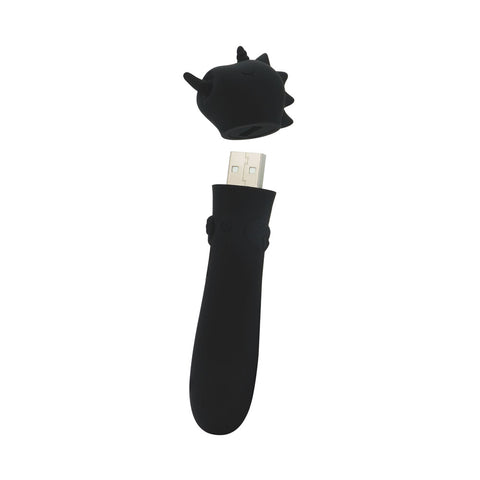 Unihorn Wild Spirit Bullet Vibe Black - Bullet Vibrators