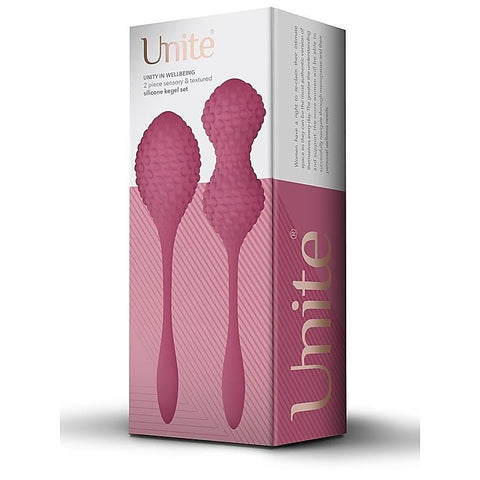 2 Piece Sensory Silicone Kegel Exerciser Set by Rocks Off - Love Eggs and Kegel Exercisers