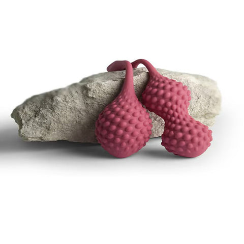 2 Piece Sensory Silicone Kegel Exerciser Set by Rocks Off - Love Eggs and Kegel Exercisers
