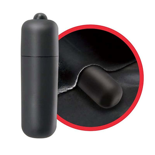 Fetish Fantasy Vibrating Crotchless Booty Shorts Massager - Bullet Vibrators