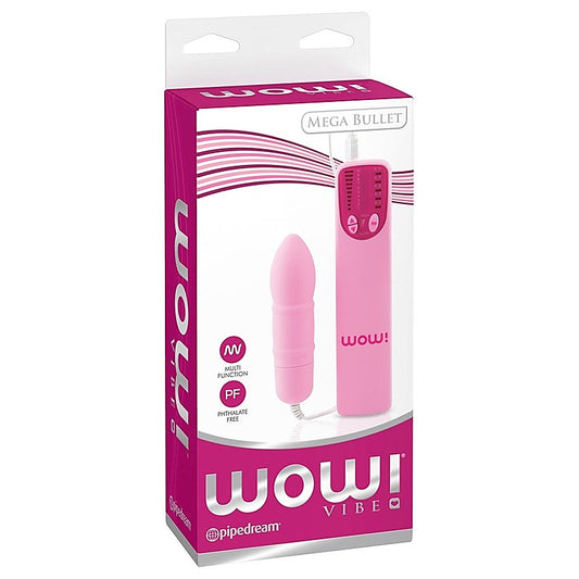 Pipedream WOW! Mega Multi Functions Vibrating Bullet - Waterproof Vibrators