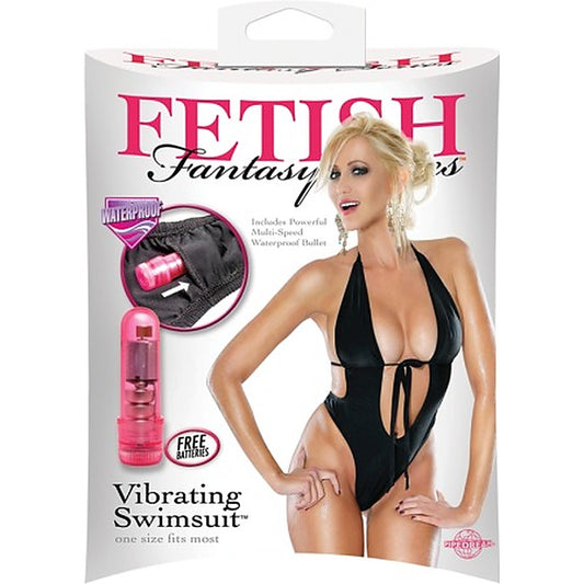 Fetish Fantasy Series Vibrating Intimate Swimsuit - Waterproof Vibrators