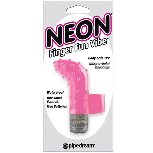 Pipedream Neon Finger Fun Adult Massager - Anal Beads and Balls