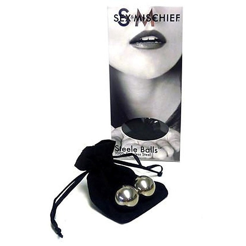 Premium Kegel Steele Balls by Sportsheets - Love Eggs and Kegel Exercisers