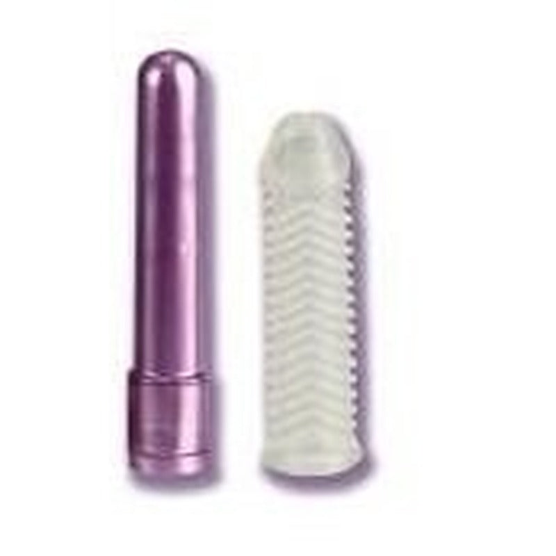 Waterproof Micro Massager with Silicone Sleeve - Bullet Vibrators