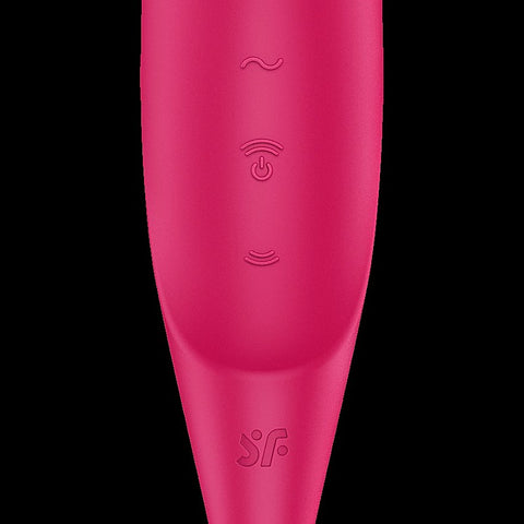 Twirling Pro Hybrid Air Pulse G Spot Vibrator by Satisfyer - Clit Ticklers and Pulsators