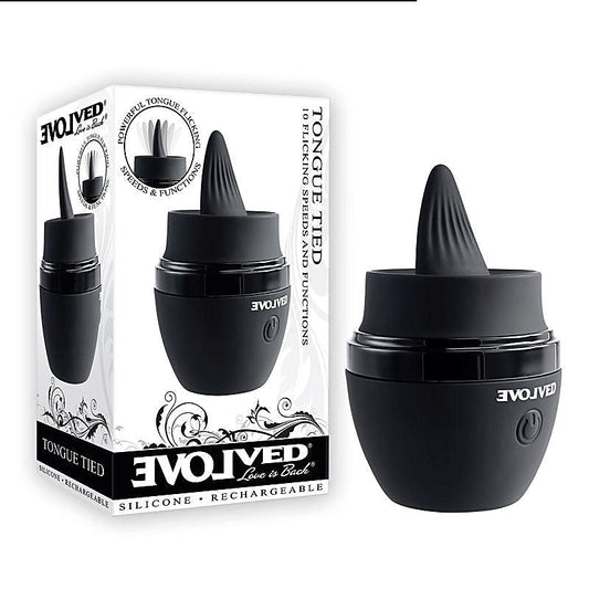Evolved TONGUE TIED Clit stimulator - Finger and Tongue Vibrators