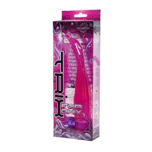 Doc Johnson Trix for Chix Clitoral Vibrator - Clit Ticklers and Pulsators