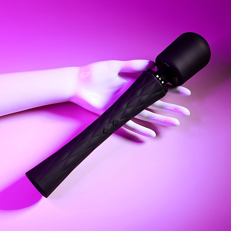 Playboy Pleasure Royal Vibrating Body Wand by Evolved - Body Wands