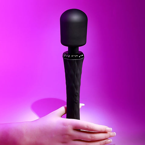 Playboy Pleasure Royal Vibrating Body Wand by Evolved - Body Wands