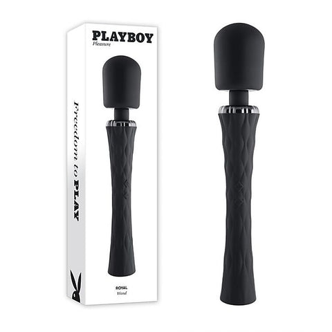 Playboy Pleasure Royal Vibrating Body Wand by Evolved - Body Wands