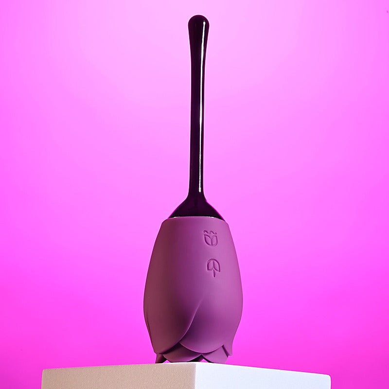 Playboy Pleasure Petal Silicone Clitoral Massager by Evolved - Clit Ticklers and Pulsators