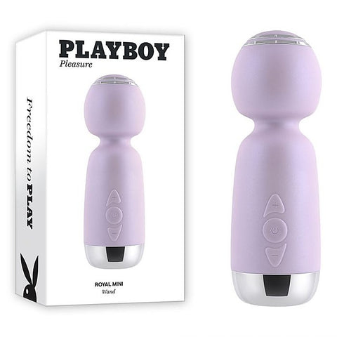 Playboy Pleasure Royal Mini Body Wand by Evolved - Body Wands