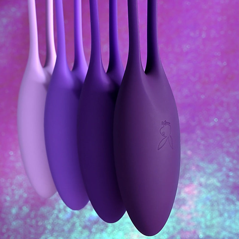 Playboy Pleasure Put In Work Kegel Exerciser Balls Set - Love Eggs and Kegel Exercisers