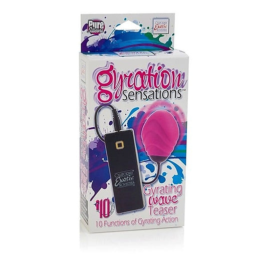 CalExotics Gyration Sensations Gyrating Wave Teaser - Remote Control Vibrators