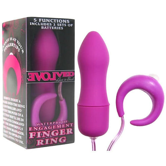 Engagement Finger Ring Vibrator - Clit Ticklers and Pulsators