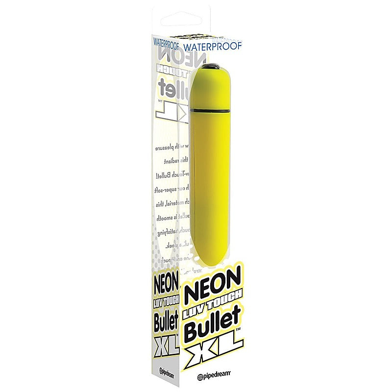 Neon Luv Touch Bullet Vibrator XL by Pipedream - Finger and Tongue Vibrators