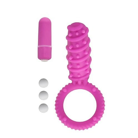 Simply Silicone 10X Love Button Ring - Cock Rings