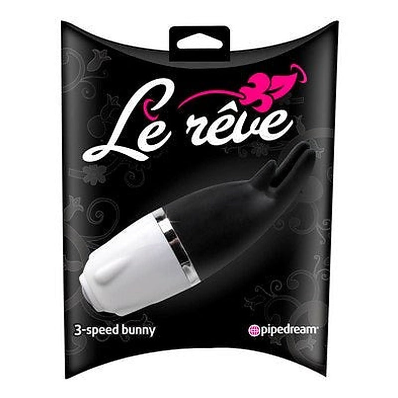 Le Reve 3-Speed Bunny Ears Clitoral Vibrator - Clit Ticklers and Pulsators