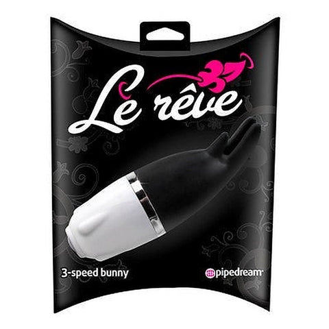 Le Reve 3-Speed Bunny Ears Clitoral Vibrator - Clit Ticklers and Pulsators