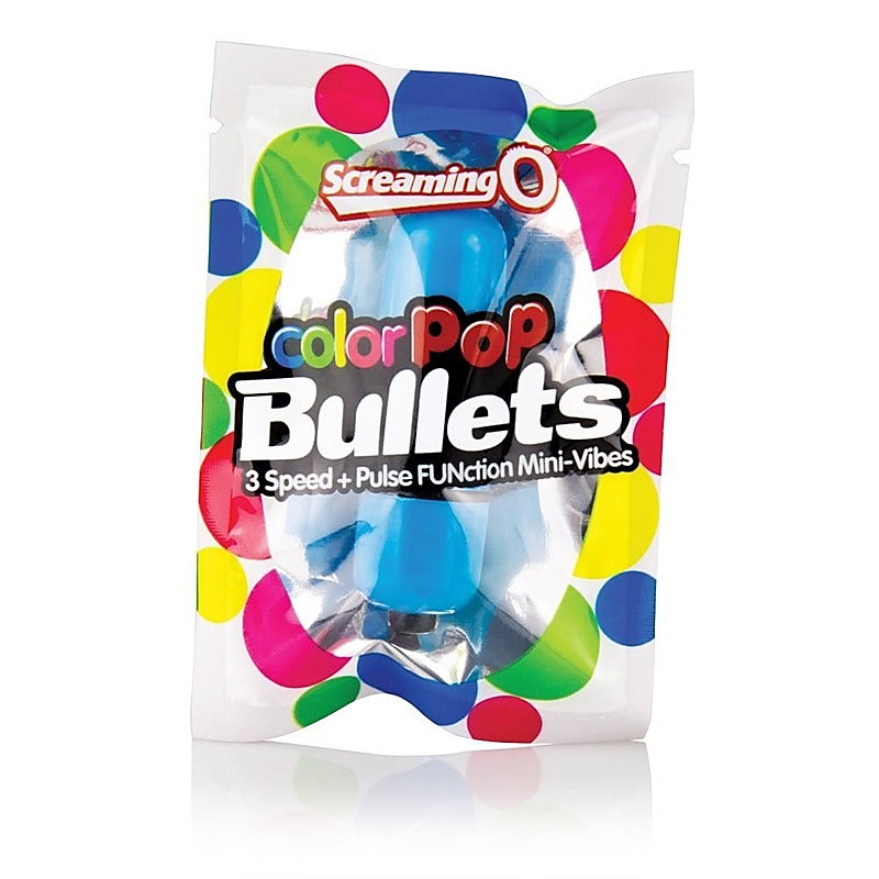 Professional ColorPop Bullets by Screaming O - Clit Ticklers and Pulsators