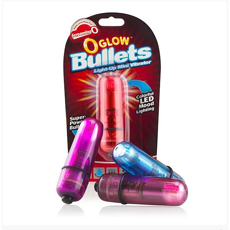 Professional O Glow Bullets by Screaming O - Finger and Tongue Vibrators