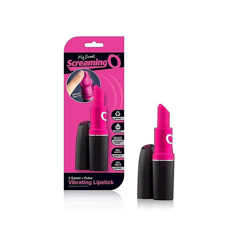 Premium My Secret Lipstick by Screaming O - Novelty Vibrators