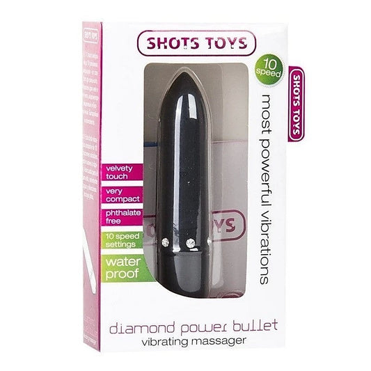 Shots Toys Diamond Power Bullet - Bullet Vibrators