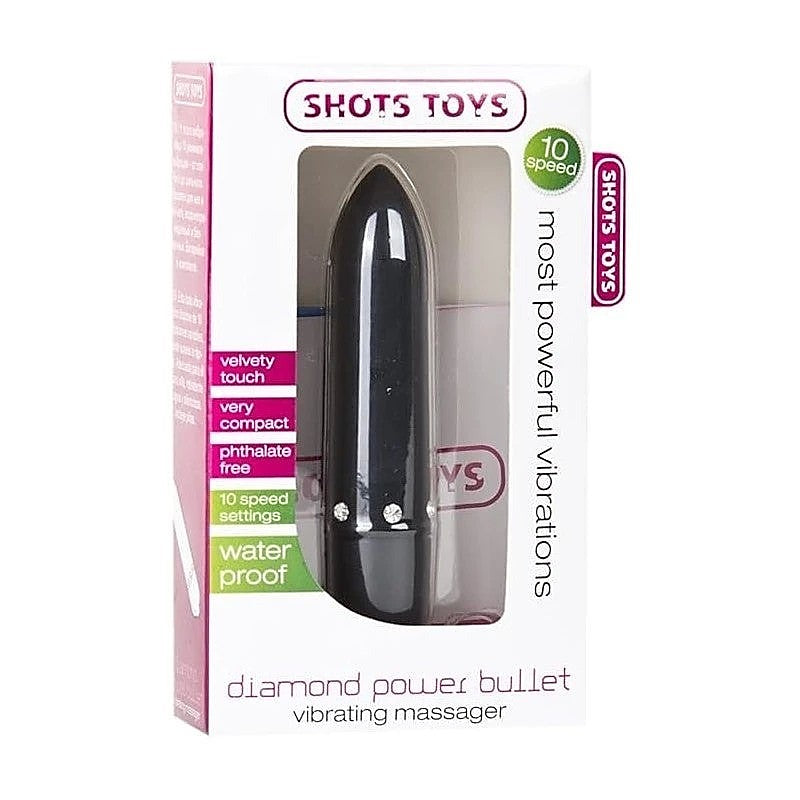 Premium Diamond Power Bullet by Shots Toys - Bullet Vibrators