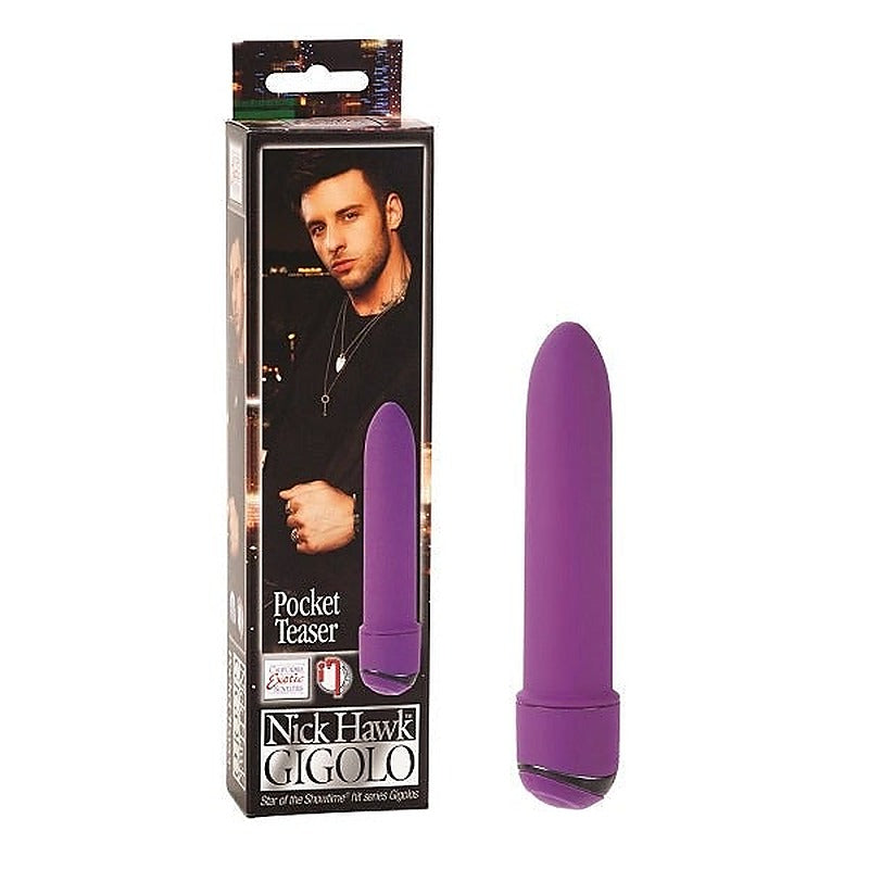 Nick Hawk GIGOLO Pocket Teaser by California Exotics - Bullet Vibrators