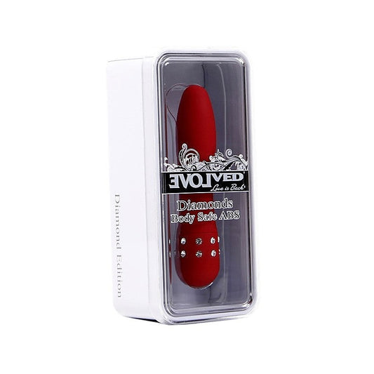 Diamond Princess Massager Red - Clit Ticklers and Pulsators