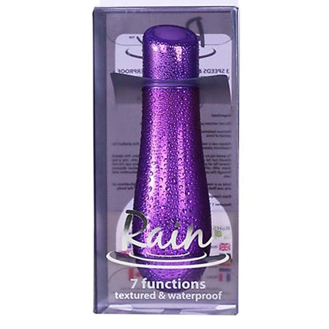 Rain 3-Inch Textured Intimate Massager by BMS Factory - G-Spot Vibrators