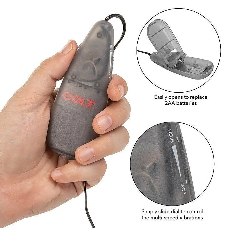 Colt Multi-Speed Power Pak Love Egg by California Exotics - Anal Vibrators