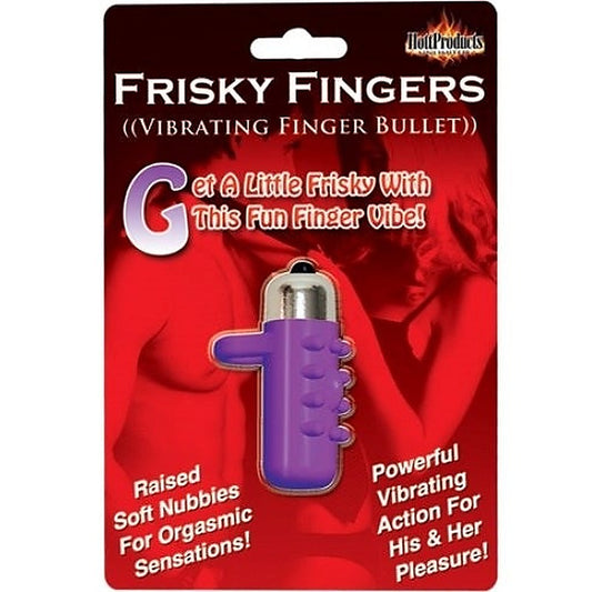 Frisky Fingers Sleeve Glow in The Dark - Finger and Tongue Vibrators