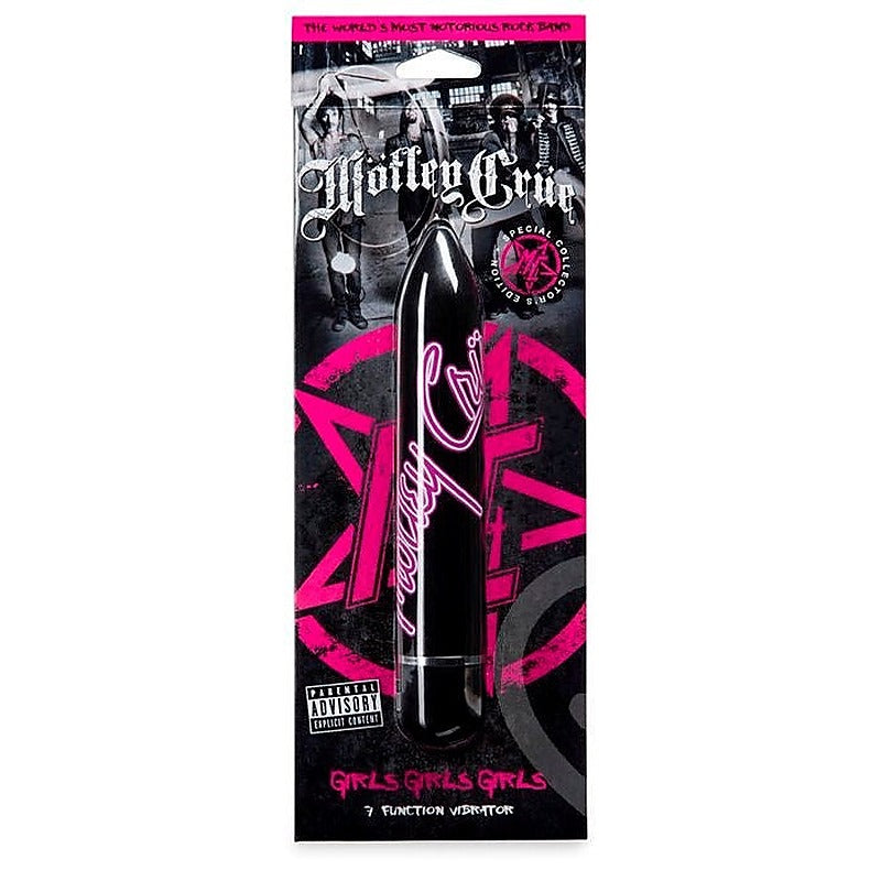 Motley Crue Girls Girls Girls 7 Function Vibrator - Bullet Vibrators