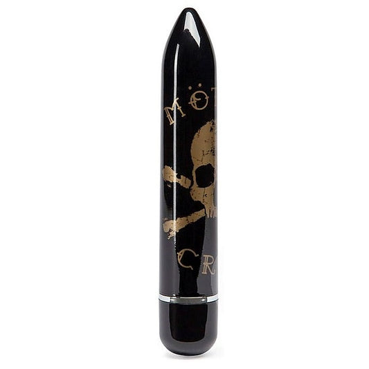 Motley Crue Classic Skull 7 Function Vibrator Black - Waterproof Vibrators